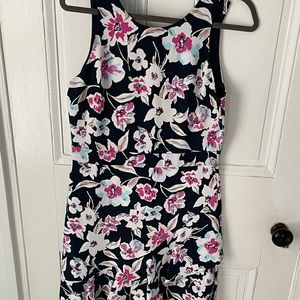 Banana Republic floral skater dress. Size 4